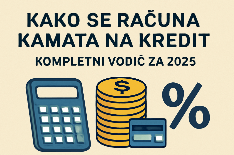 Kako se računa kamata na kredit